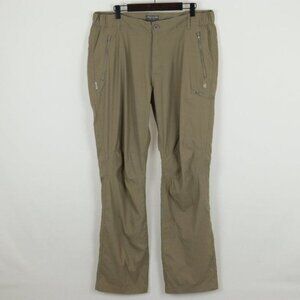 Craghoppers Men Size 34 Tan Cargo Boot Cut Hiking Pants
